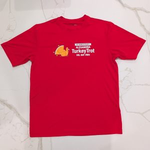 2025 Alexandria Turkey trot shirt front